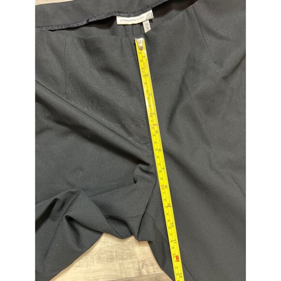 Classiques Entier Black Wool Skinny Midtown Fit Pants 12 Petite - Picture 6 of 15